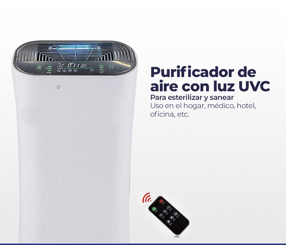 Purificador de Aire Luz UVC2